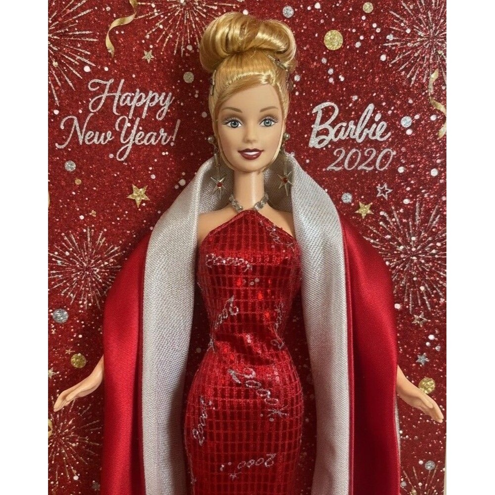 Barbie 2000 Collector Edition Millennium Doll Red Gown Mattel in Box Rare #27409
